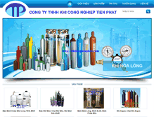 Tablet Screenshot of khilongtienphat.com